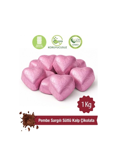 Milat Pembe Sargılı Special Sütlü Kalp Çikolata