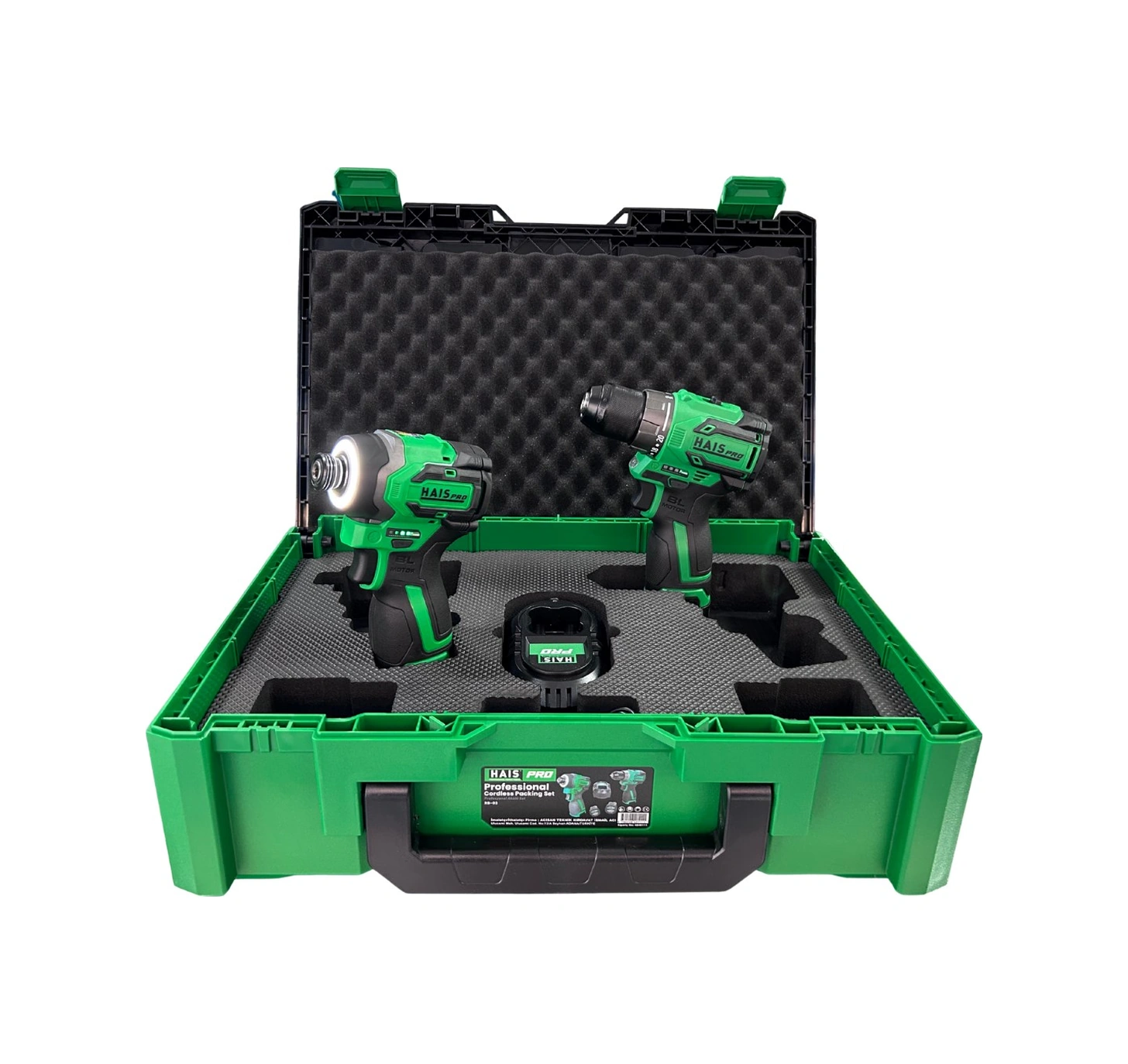 Haispro RB-03 2x2AH 2'li Akülü Set