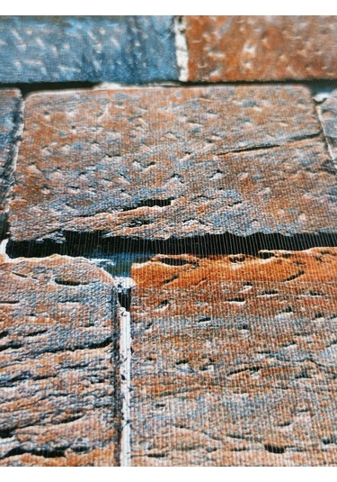 3 Boyutlu Silinebilir Taş Desenli Duvar Kağıdı 5 M² Diğer