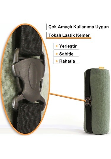 Beddo™ Bambu Serisi | Ortopedik | Araç Boyun Yastığı