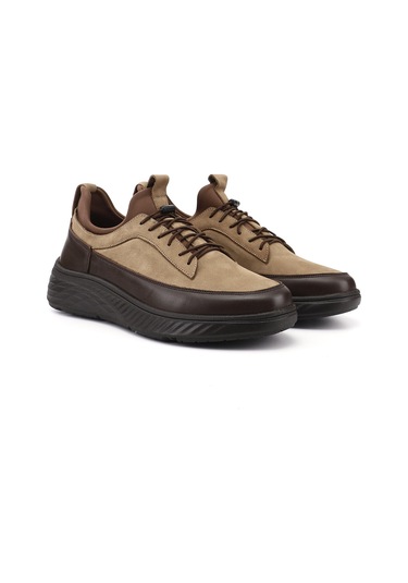 Gönderi(R) Gönderi R Erkek Kum Nubuk Bağcıklı Hakiki Deri Sneaker Ddma85142870