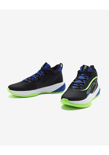 Skechers Skx League Erkek Siyah Basketbol Ayakkabısı 253010 Bkbl Siyah