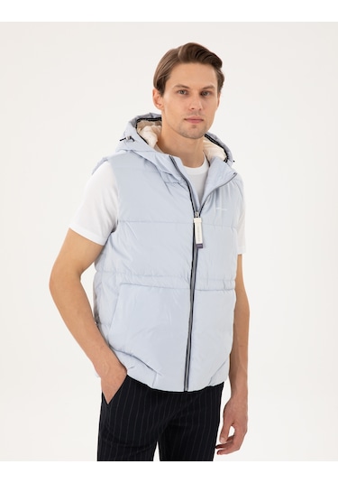 Pierre Cardin Erkek Açık Mavi Mont Yelek 50293233-vr003 Açık Mavi