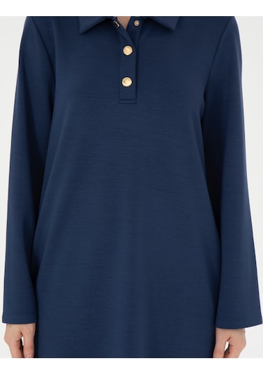Pierre Cardin Kadın Lacivert Elbise Örme 50308163-vr033 Lacivert