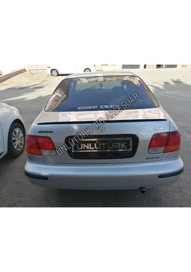 OtoÇizgi Honda Cıvıc Bagaj Üstü Spoiler 1995-2000 Piano Black OtoÇizgi