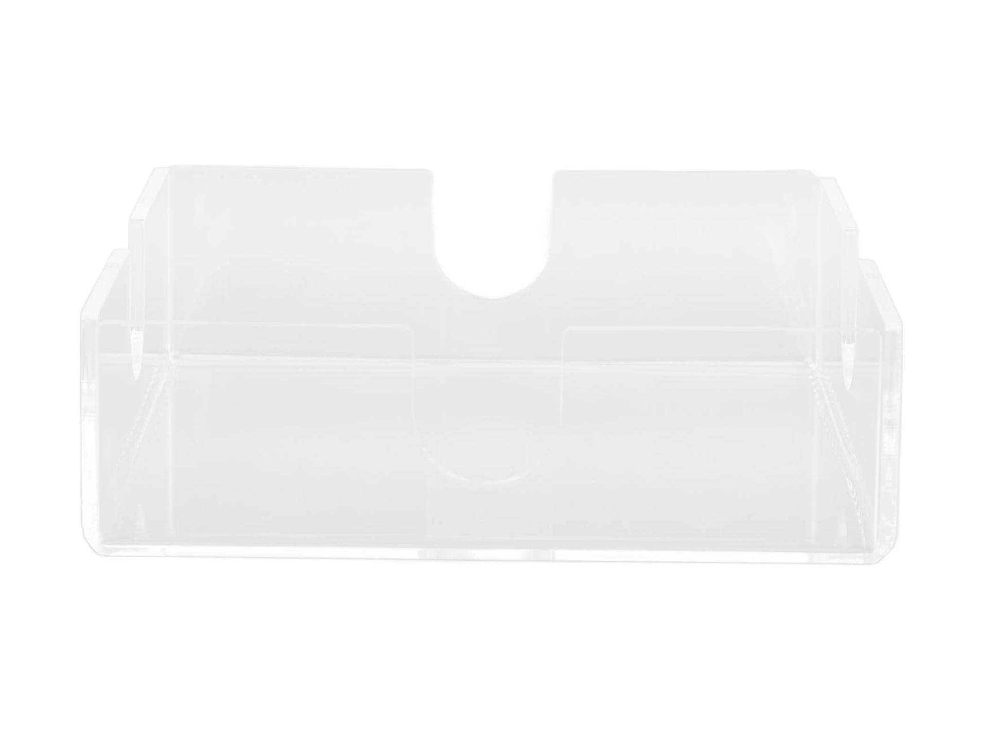 Geeroyoo Akrilik Masa Üstü Peçete Tutucu - Şeffaf, Dayanıklı, U-şekilli Açılışlı - Mutfak, Banyo, Restoran, Bar İçin Pratik Organizer Diğer