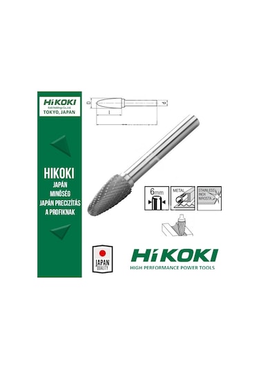 Hitachi 6mm Kalıpçı Freze F-8x20\65 780760