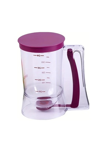 Willowhaven Kırmızı Pratik Hamur Ayırıcı Ve Ölçekli Fındık İle Pasta Yapım Aleti