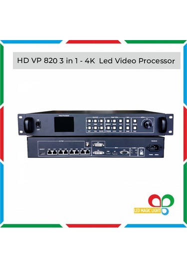 Hd Vp 820 3 İn 1 4k Led Video Processor