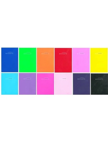 Sim Dikişli Defter A4 Pp Kapak Çizgili 40 Yp Sarı