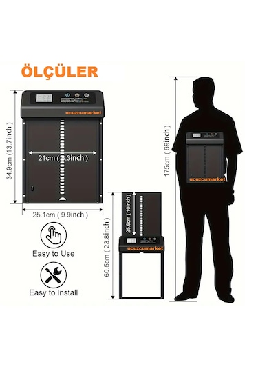 Tavuk-güvercin Kümes Otomatik Geçiş Kapısı Otomatik Digital Zaman Ayarlı - Güneş Panelli