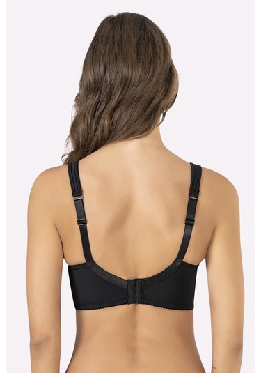 Nbb Kadın Siyah Dubleli Mikro Toparlayıcı Sütyen