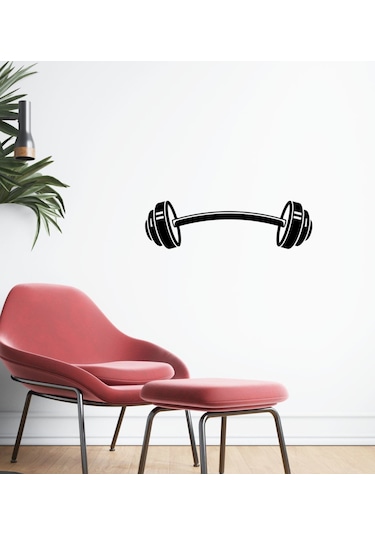 Bk Home Gym Tasarımlı Duvar Sticker-29