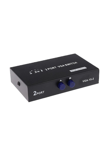 Powermaster 2 Giriş 1 Çıkış Vga Toplayıcı Switch Pm 4263