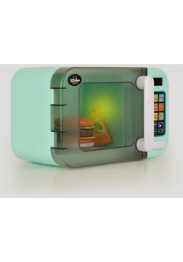 Dokunmatik Ekranlı Işıklı Ve Sesli Oyuncak Mikrodalga Fırın - Lc-30994