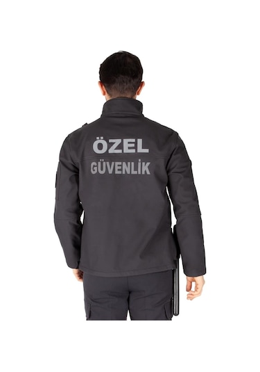 Yeni Tip Kamu Özel Güvenlik Erkek Softshell Mont