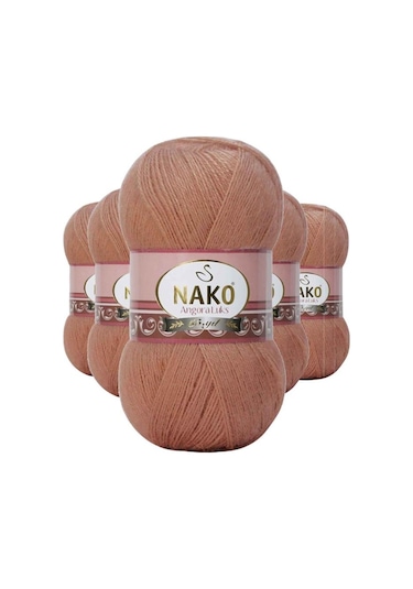 5 Adet Angora Lüks El Örgü İpi  12895