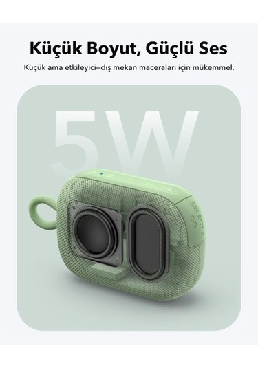 Anker Soundcore Select 4 Go Kablosuz Bluetooth Hoparlör - Yeşil