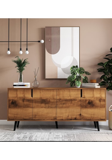 Latina Modern Konsol 180 Cm Ceviz