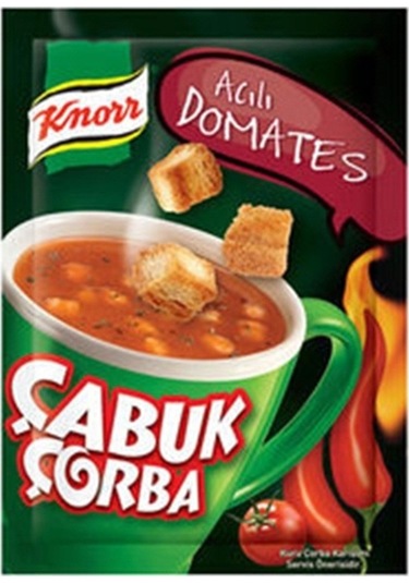 Knorr Acılı Kremalı Domates Çabuk Çorba 24 x 22 G