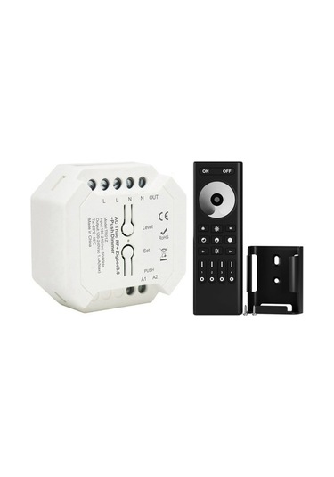 Metabagua Tuya Zigbee Triac Dimmer Kontrol Cihazı Akıllı Dimmer Uzaktan Kumanda B 9gjk63 Açık Sarı