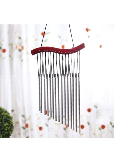 Rüzgar Chime Aeolian Bells Metal Tüp Müzik Rüzgar Zil Kolye Kapı Dekorasyonu Yaratıcı Hediye