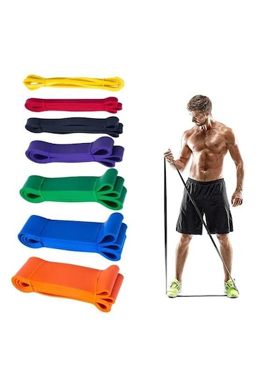 Başlangıç Seviye 7-16kg Dirençbandı Yoga Pilates Lastiği/training Kırmızı