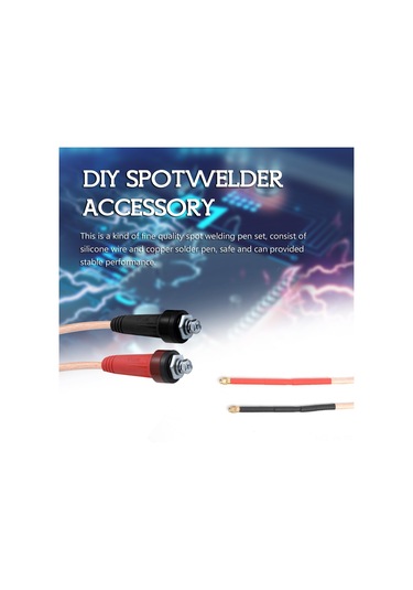 Vkemall 25mm² Tekli Puro, 18650 Pil Spot Kaynak Makinesi İçin, Saf Bakır Ve Silikon Teli İle Dıy Aksesuar