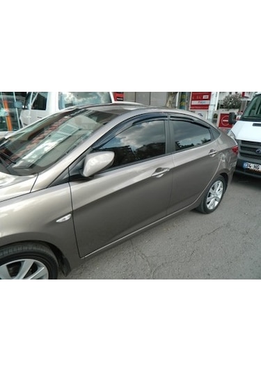 Hyundai Accent Blue Mugen Cam Rüzgarlığı Blue Cam Rüzgarlığı  4Lü