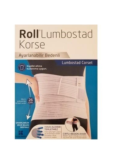 Roll Lumbosakral Ayarlanabilir Korse