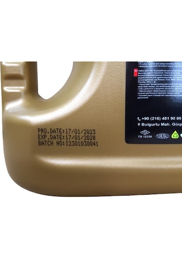 Türkiye Petrolleri Oniks 5W-30 Dpf Tam Sentetik Motor Yağı 4 L