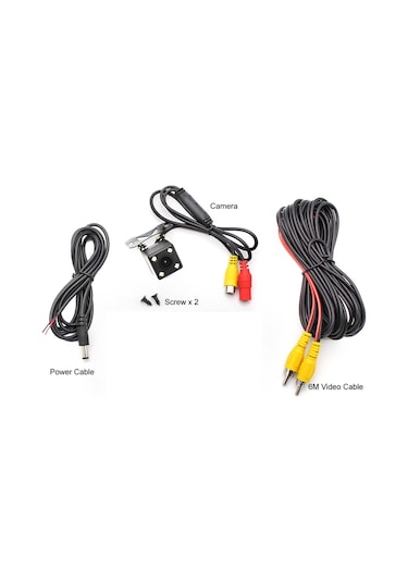 Audiomax Mx-33 Geri Görüş Kamerası Ledli Gece Görüş Park Çizgili