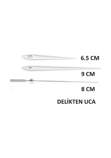 1 Adet Duvar Saati Mekanizması , Askılı , Şaft Uzunluğu 28 Mm , (549214105)