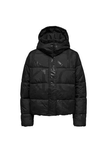 Onlmercedes Aop Puffer Lıfe Otw Mont 15326045 Siyah