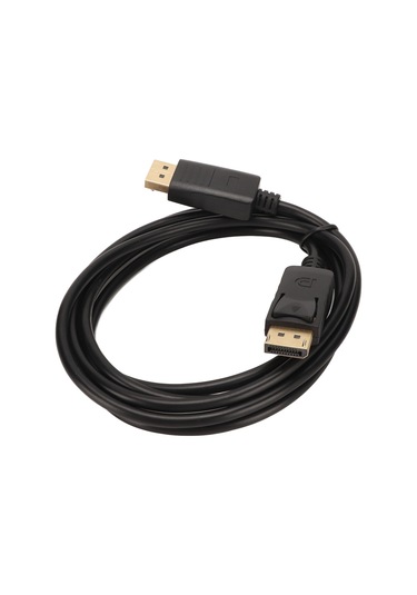 Springsun 1.8m Dp-dp Kablosu, 4k 30hz Ultra Hd, 24k Altın Kaplama, 5 Katlı Koruma, Esnek Dayanıklı Pu Kablo, Bilgisayar-monitör-projeksiyon Uyumlu