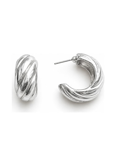 Çelik Halka Küpe Silver 77200530