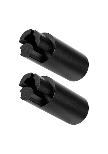 Yaleker Ulıp Max G30 Elektrikli Kaykaycı Parçası - Işıksız Siyah El Çubuğu Uzatma Seti Alüminyum Ally + Eva + Abs