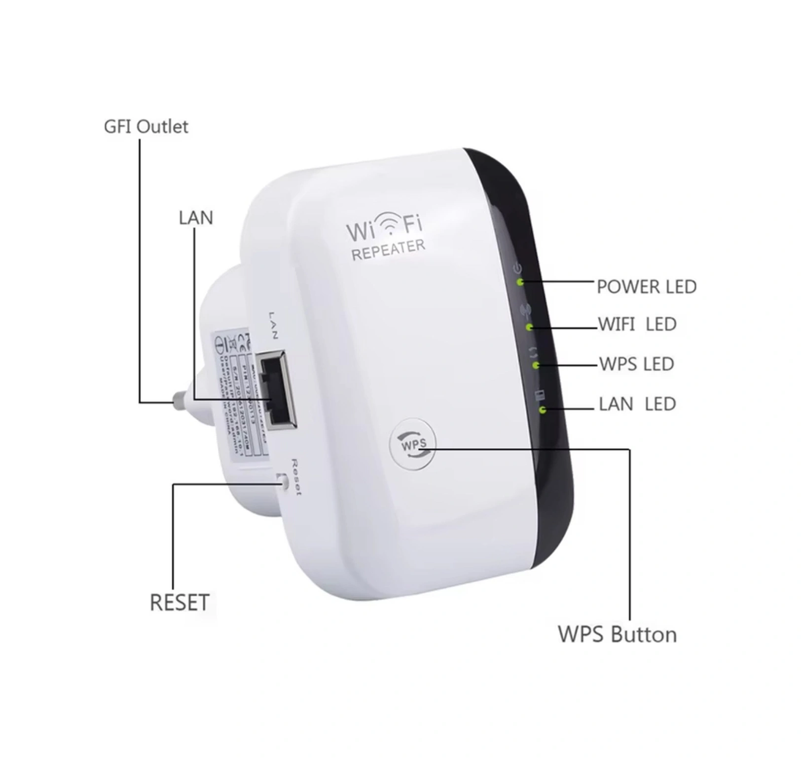 300 Mbps Access Point Wi-fi Repeater Kablosuz Sinyal Güçlendirici
