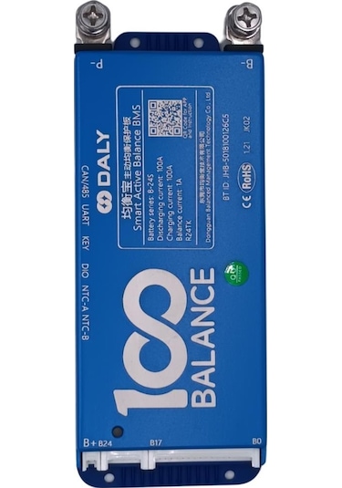 Daly 100balance Lifepo4 8s-24s 100a Universal Can/rs485 Bms