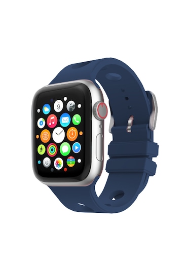 Apple Watch 10-11 42mm Kordon 1/2/3/4/5/6/se/7/8/9 38-40-41mm Kd-143 Silikon Kordon
