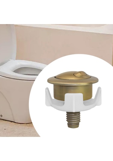 Suntek Tuvalet Ayrıştırma Düğmesi Çok Hafifli Yurt Otel Altın