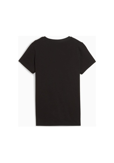 Puma Ess Graphic Tee Kadın Tişört-6849 Siyah