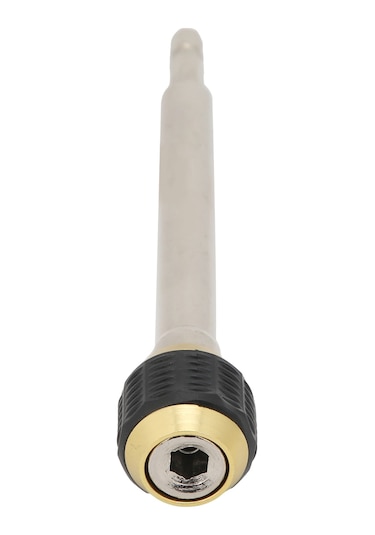 Maiyame Elektrik Matkap Uçları Hızlı Değiştirme Adaptörü, 1/4 İnç Bağlantı, Hexagonal Sap, Otomatik Kilitleme, Karbür Malzeme, 150mm Uzunluk