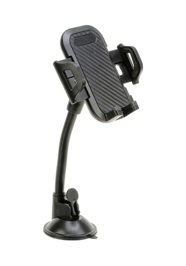 Oto Araba Araç İçi Telefon Tutucu Cam & Torpido Uyumlu 360 Dönen Güçlü Vantuzlu Sprial Tutucu