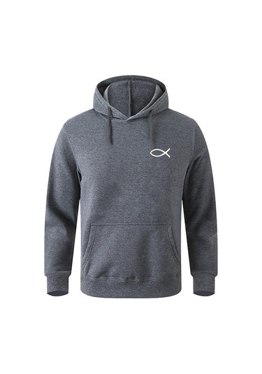 Novahub 2022 İlkbahar Kış Erkek Kazak Hıristiyan İsa Balık Kapüşonlular Yüksek Kaliteli Marka Kazak Sıcak Polar Hoody Casual Street Gri - 3xl Gri Novahub 2022 İlkbahar Kış Erkek Kazak Hıristiyan İsa Balık Kapüşonlular Yüksek Kaliteli Marka Kazak Sıcak Polar Hoody Casual Street Gri - 3xl Gri