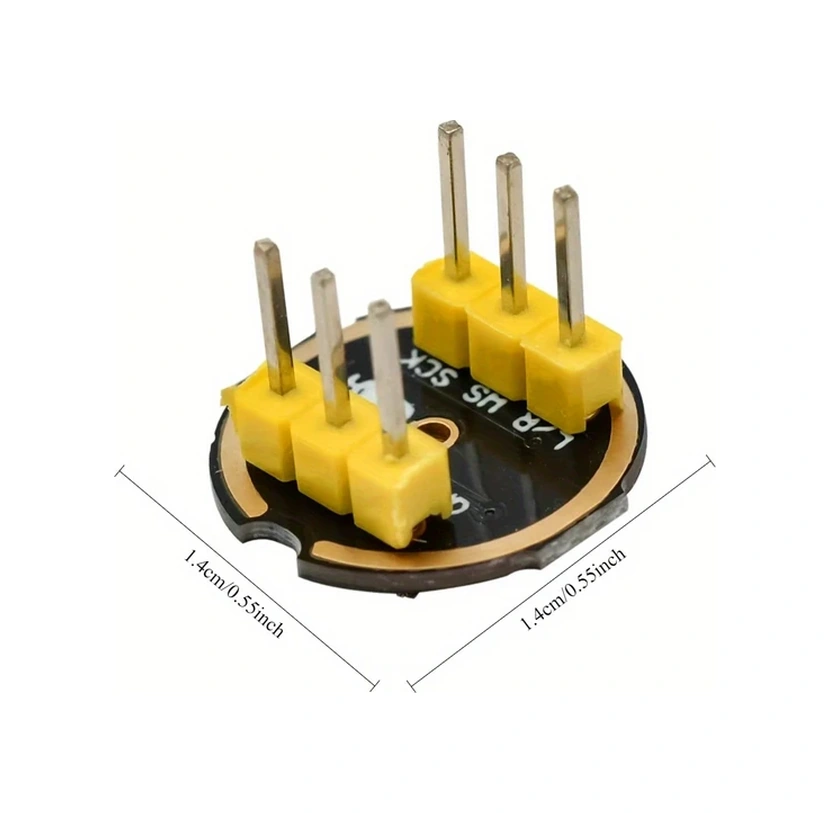 Willowhaven Inmp441 Çift Yönlü Mikrofon Modülü 2 Adet Lehimli I2s Dijital Çıkış