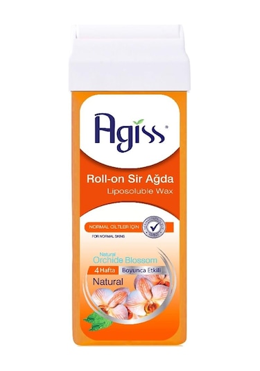 Agiss Natural Orchide Blossom Normal Ciltler için Roll-On Sir Ağda 100 ML