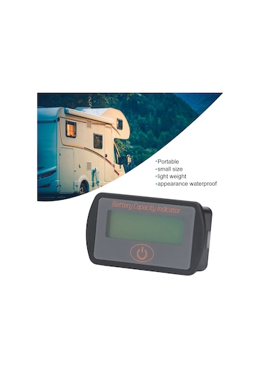 Walfront Pil Monitörü 8 63v Voltaj Test Cihazı Batarya Yüzdesi