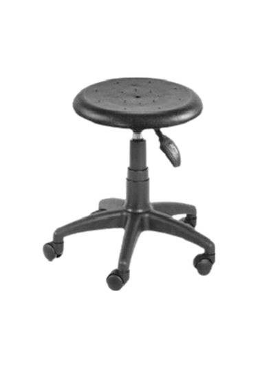 Plastik Oturaklı Monoblok Laboratuvar Taburesi Plastik Ayaklı