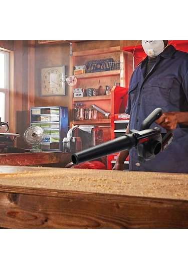 Kress KUF30.9 20 V Devir Ayarlı Solo Üfleyici + 5 Parça Aksesuar